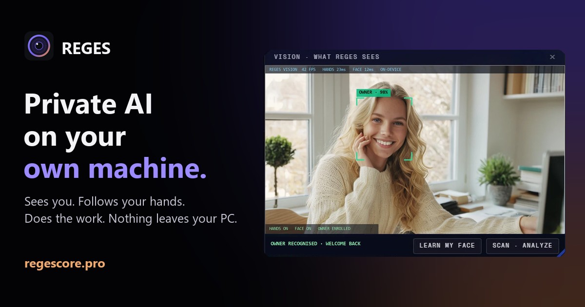 RegesCore — Website preview